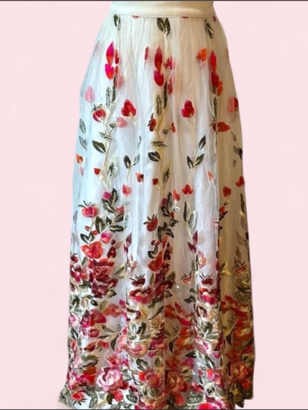 Floral Lehenga Set - Picture 3 of 4